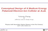 Conceptual Design of A Medium Energy Polarized Electron-Ion Collider at  JLab