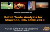 Retail Trade Analysis for  Shawnee, OK, 1980-2010