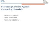 Marketing Concrete Against  Competing Materials