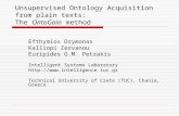 Unsupervised Ontology Acquisition from plain texts :  The  OntoGain  method