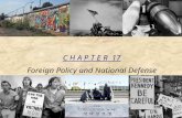 C H A P T E R   17 Foreign  Policy and National Defense