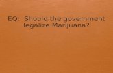 EQ:  Should the government legalize Marijuana?