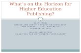 What’s on the Horizon for Higher Education Publishing?