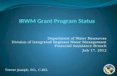IRWM Grant Program Status