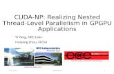 CUDA-NP: Realizing Nested Thread-Level Parallelism in GPGPU Applications