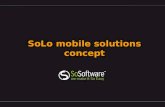 SoLo  mobile solutions concept