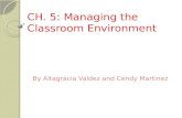 CH. 5: Managing the Classroom Environment