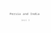 Persia and India