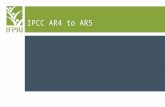 IPCC AR4 to AR5