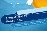 School-Based Mentoring
