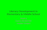 Literacy Development in Elementary & Middle School