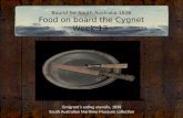 Bound for South Australia 1836 Food on board the Cygnet Week 13