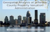 Geospatial Analysis at Jefferson County Property Valuation Administration