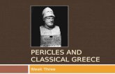 Pericles and classical  greece