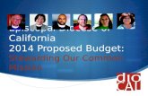 Episcopal Diocese of California 2014 Proposed Budget: