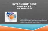 internship best practices: For Employers