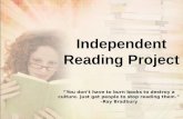 Independent Reading Project