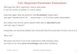 V10:  Bayesian  Parameter  Estimation
