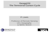 Geogg124 The Terrestrial Carbon  Cycle