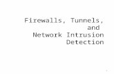 Firewalls, Tunnels, and  Network Intrusion Detection