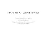 MAPS for AP World Review