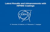 Latest Results and Advancements with HIPIMS Coatings