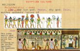 EGYPTIAN  CULTURE