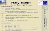 Mary Tsagri  Home Country: Greece