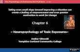 ~ Neuropsychology of Toxic Exposures~  Amber Gilewski Tompkins Cortland Community College