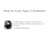 How to Cure Type 2 Diabetes