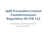 Spill Prevention Control Countermeasure Regulation 40 CFR 112