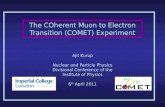 The  COherent  Muon to Electron Transition (COMET) Experiment