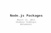 Node.js Packages