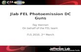 Jlab  FEL Photoemission DC Guns