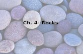 Ch. 4- Rocks