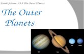Earth Science: 23.3 The Outer Planets