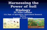 Harnessing the Power of Soil Biology