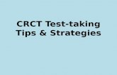 CRCT Test-taking Tips & Strategies