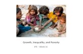Growth, Inequality, and Poverty
