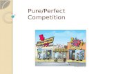Pure/Perfect Competition