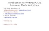 Introduction to Writing POGIL Learning Cycle Activities