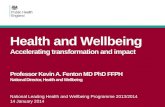 National Leading Health and Wellbeing Programme 2013/2014 14 January 2014
