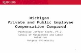 Michigan  Private and Public Employee Compensation Compared