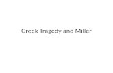 Greek Tragedy and Miller