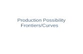 Production Possibility Frontiers/Curves