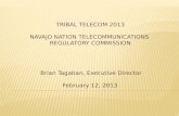 Tribal Telecom 2013 Navajo Nation telecommunications  Regulatory Commission