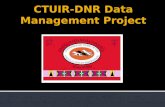 CTUIR-DNR Data Management Project