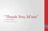 “Thank You,  M’am ” by Langston Hughes