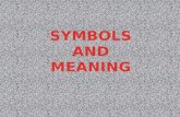 SYMBOLS AND MEANING