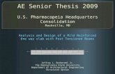 AE Senior Thesis 2009 U.S. Pharmacopeia Headquarters Consolidation Rockville, MD